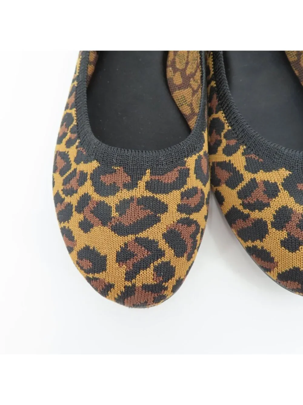 MIA Women 8.5 M EVANNA Leopard Cheetah Animal Print Round Toe Ballet Flat Shoes